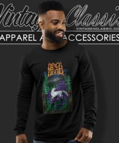 Blackbraid Shirt Psychedelic River Wolf Long Sleeve Tee