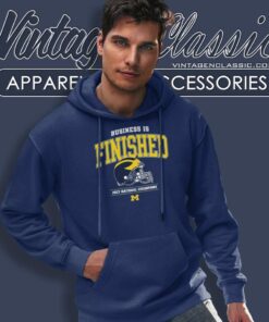 Blake Corum Michigan Business Is Finished 2023 Hoodie