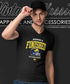 Blake Corum Michigan Business Is Finished 2023 V Neck TShirt
