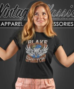 Blake Shelton Shirt 2024 Back To The Honky Tonk Tour 6 Blake Shelton Shirt 2024 Back To The Honky Tonk Tour Women T Shirt