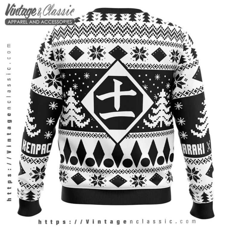 Bleach Anime Gotei 13 Ugly Christmas Sweater back Ugly Sweater Bleach Anime Gotei 13 Ugly Christmas Sweater back Ugly Sweater