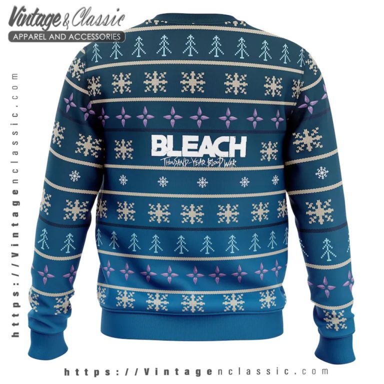 Bleach Captain Gotei 13 Ugly Christmas Sweater back Ugly Sweater Bleach Captain Gotei 13 Ugly Christmas Sweater back Ugly Sweater