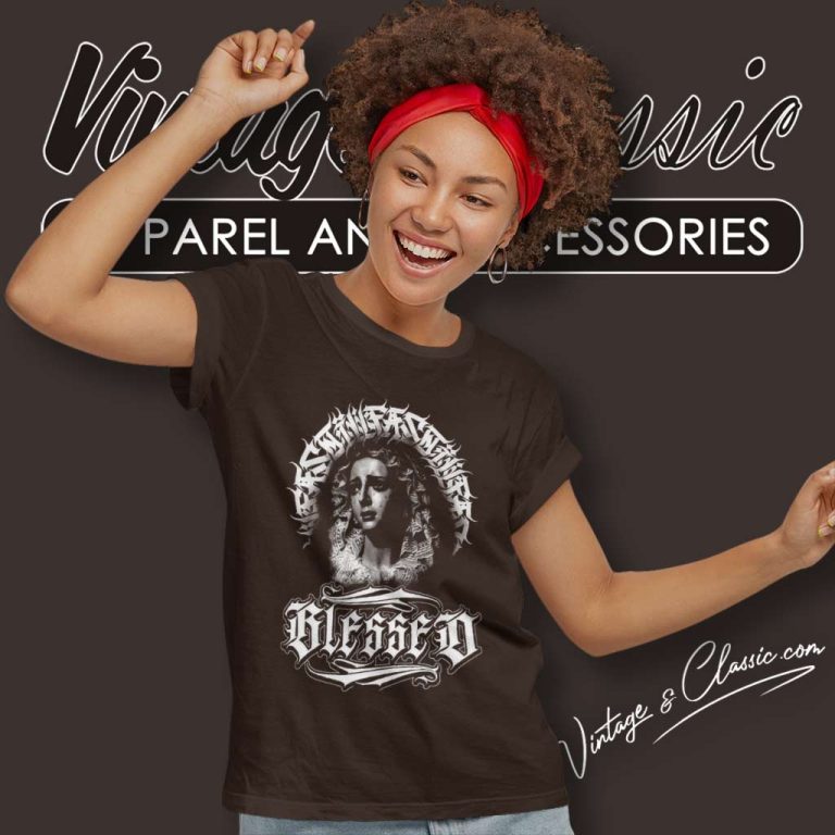 Blessed Hail Mary Women TShirt Blessed Hail Mary Women TShirt