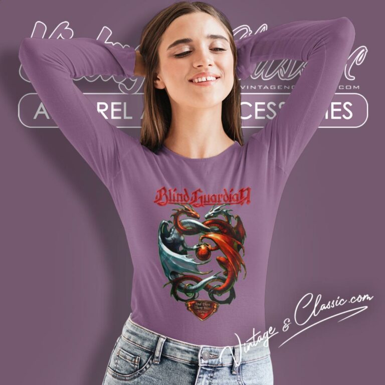 Blind Guardian Shirt And Then There Was Silence Long Sleeve Tee Blind Guardian Shirt And Then There Was Silence Long Sleeve Tee