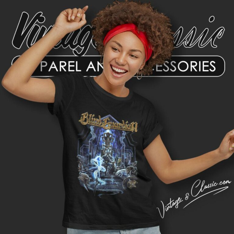 Blind Guardian Shirt Nightfall Collage Women T Shirt Blind Guardian Shirt Nightfall Collage Women T Shirt