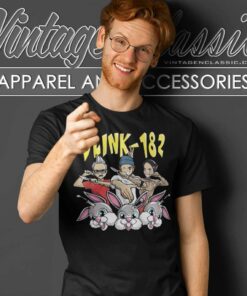 Blink 182 Band Vs Bunnies T Shirt