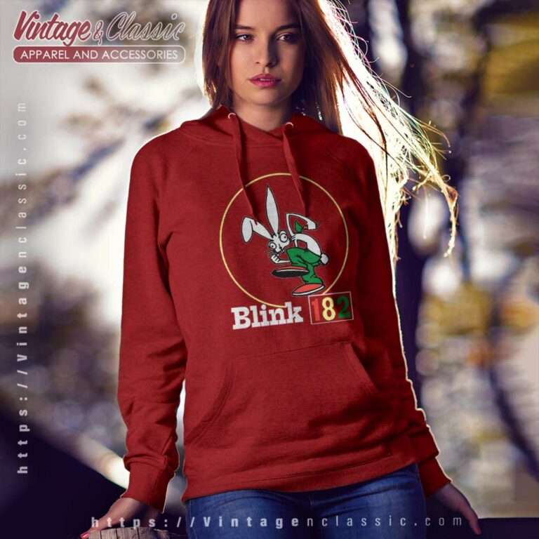 Blink 182 Bunny Hoodie Blink 182 Bunny Hoodie