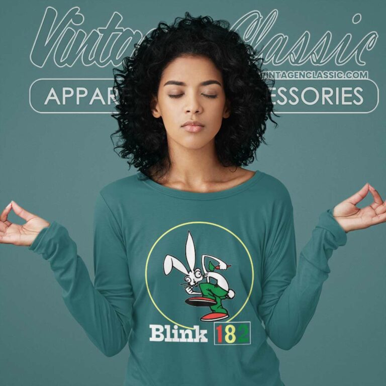 Blink 182 Bunny Long Sleeve Tee Blink 182 Bunny Long Sleeve Tee