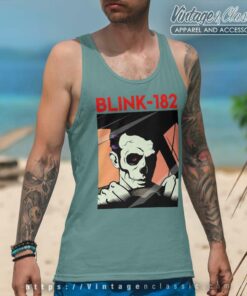Blink 182 California Driver Tank Top Racerback