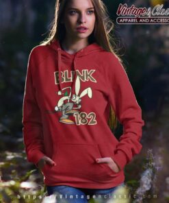 Blink 182 Classic Bunny Hoodie