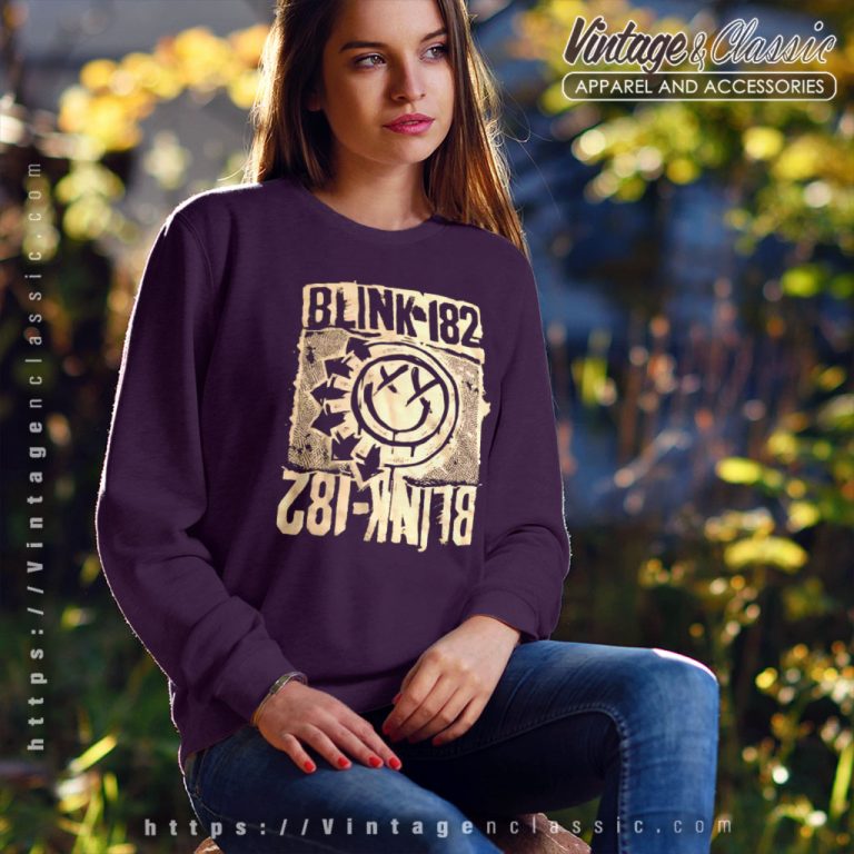 Blink 182 Concert Punk Rock Sweatshirt Blink 182 Concert Punk Rock Sweatshirt