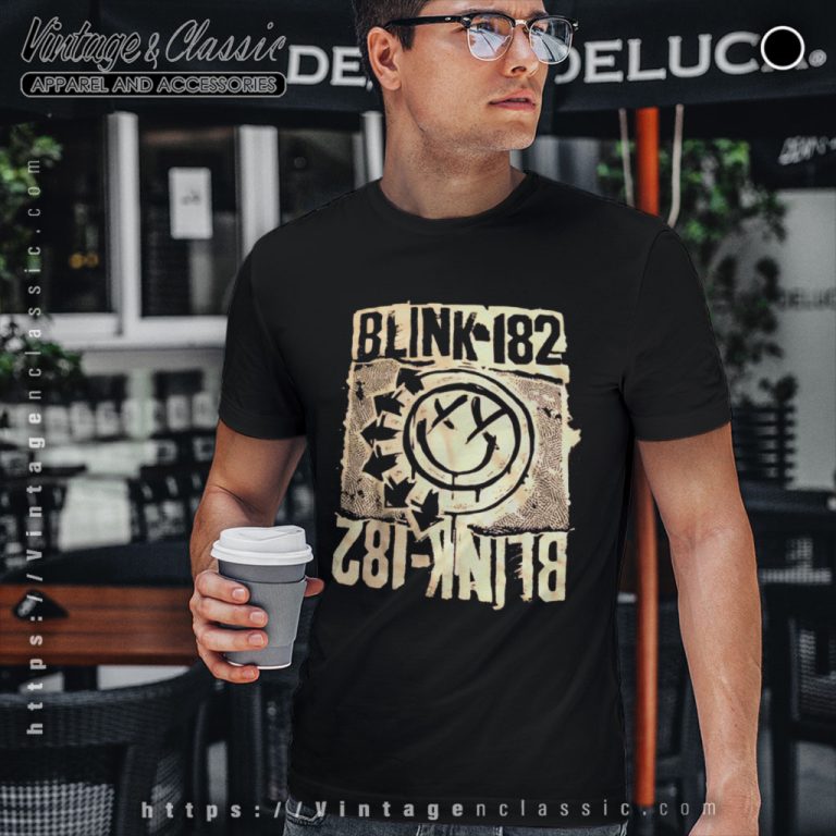 Blink 182 Concert Punk Rock T Shirt Blink 182 Concert Punk Rock T Shirt