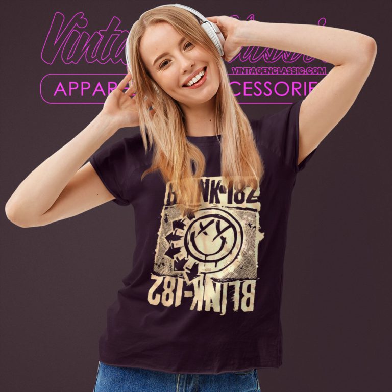 Blink 182 Concert Punk Rock Women T Shirt Blink 182 Concert Punk Rock Women T Shirt