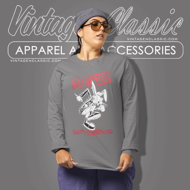 Blink 182 Crappy Punk Rock Long Sleeve Tee Blink 182 Crappy Punk Rock Long Sleeve Tee