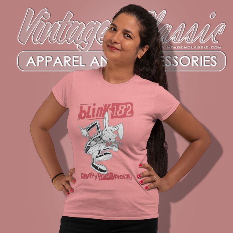Blink 182 Crappy Punk Rock Women T Shirt Blink 182 Crappy Punk Rock Women T Shirt