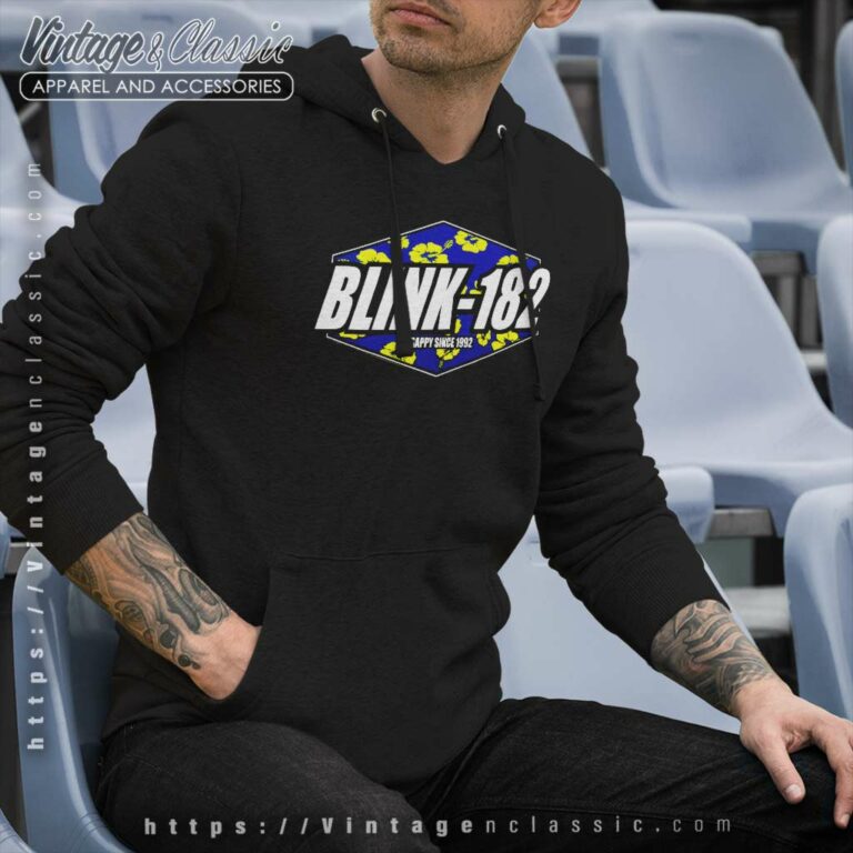 Blink 182 Crappy Since 1992 Hoodie Blink 182 Crappy Since 1992 Hoodie