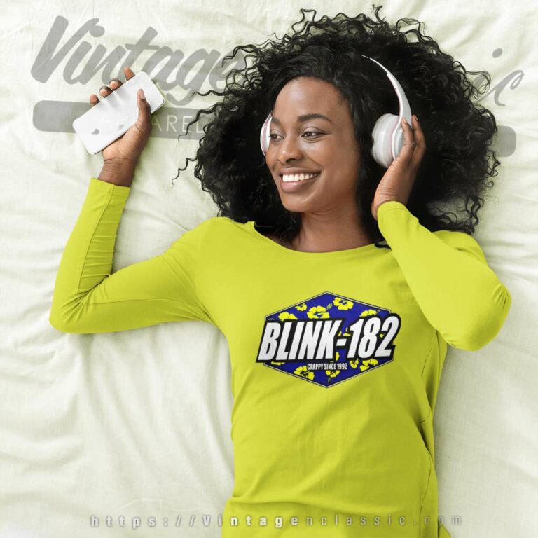 Blink 182 Crappy Since 1992 Long Sleeve Tee Blink 182 Crappy Since 1992 Long Sleeve Tee