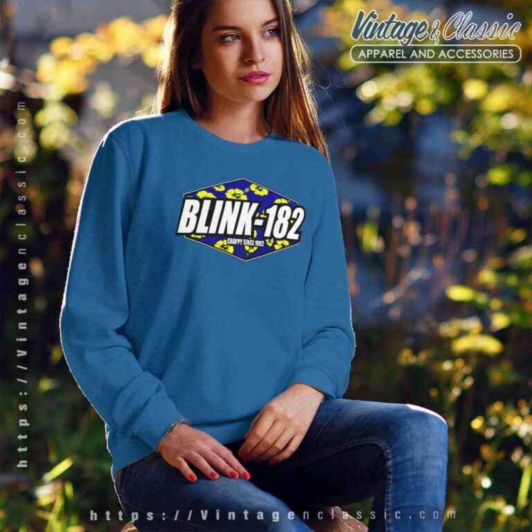 Blink 182 Crappy Since 1992 Sweatshirt Blink 182 Crappy Since 1992 Sweatshirt