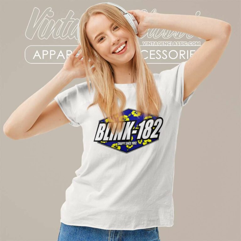 Blink 182 Crappy Since 1992 Women TShirt Blink 182 Crappy Since 1992 Women TShirt
