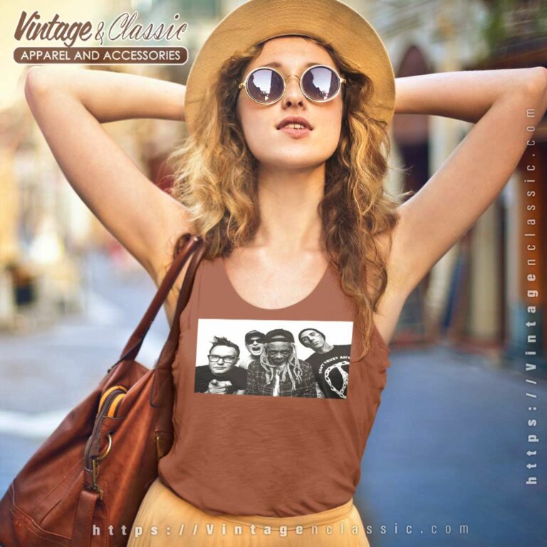 Blink 182 Lil Wayne Tank Top Racerback Blink 182 Lil Wayne Tank Top Racerback