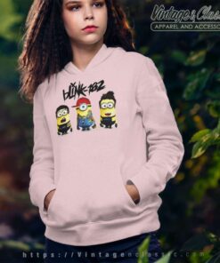 Blink 182 Logo Minions Gift For 182 Tour 2023 Hoodie
