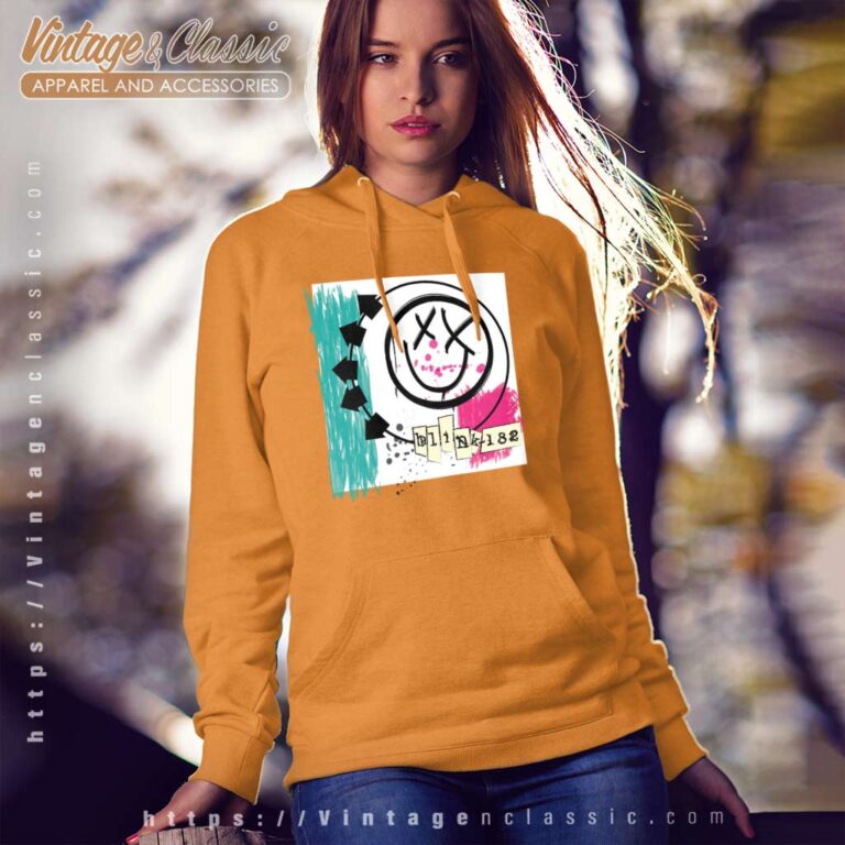 Blink 182 Logo Punk Rock Podcast Hoodie Blink 182 Logo Punk Rock Podcast Hoodie
