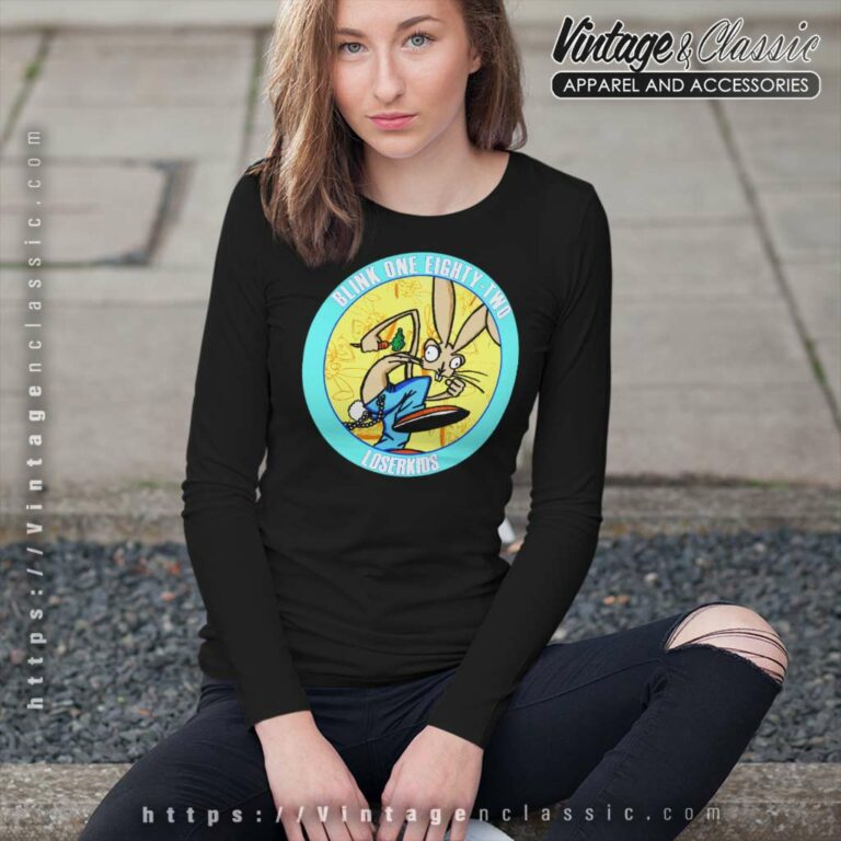 Blink 182 Loserkids Bunny Long Sleeve Tee Blink 182 Loserkids Bunny Long Sleeve Tee