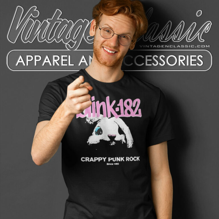 Blink 182 Merch Crappy Punk Rock Since 1992 T Shirt 5 Blink 182 Merch Crappy Punk Rock Since 1992 T Shirt 5
