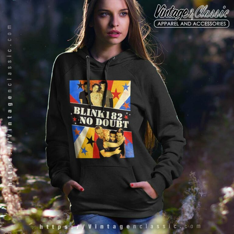 Blink 182 No Doubt Tour Hoodie Blink 182 No Doubt Tour Hoodie