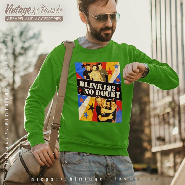 Blink 182 No Doubt Tour Sweatshirt Blink 182 No Doubt Tour Sweatshirt
