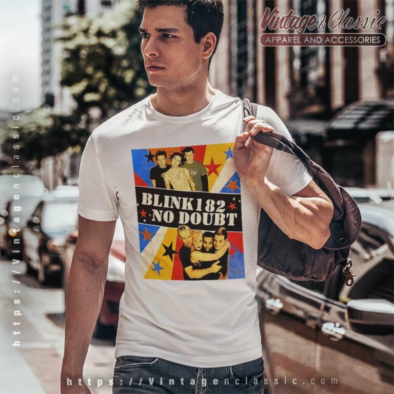 Blink 182 No Doubt Tour T Shirt Blink 182 No Doubt Tour T Shirt