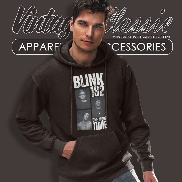 Blink 182 One More Time Hoodie Blink 182 One More Time Hoodie