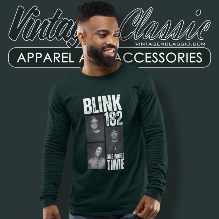Blink 182 One More Time Long Sleeve Tee Blink 182 One More Time Long Sleeve Tee