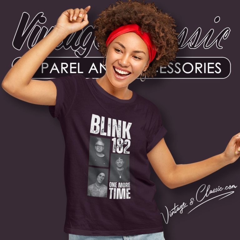 Blink 182 One More Time Women T Shirt Blink 182 One More Time Women T Shirt
