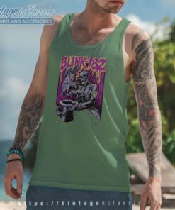 Blink 182 Poster Sheffield Musician Tank Top Racerback