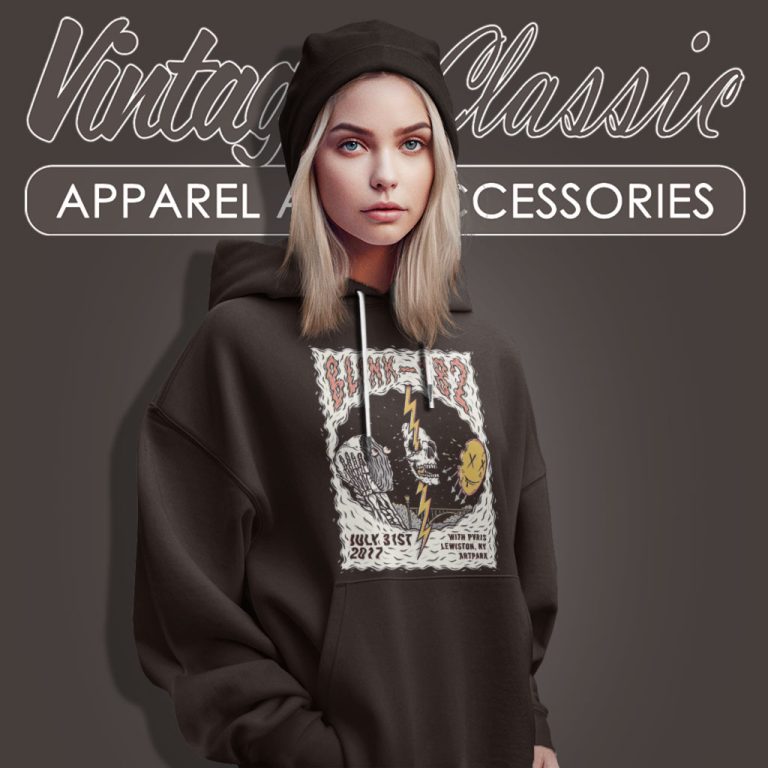Blink 182 Pvris Lewiston Hoodie Blink 182 Pvris Lewiston Hoodie