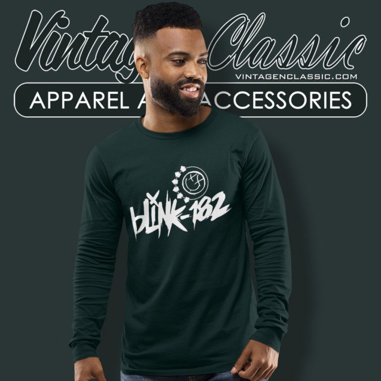 Blink 182 Rock Band Music Long Sleeve Tee Blink 182 Rock Band Music Long Sleeve Tee