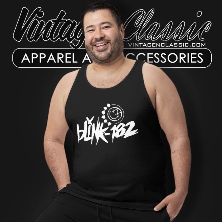 Blink 182 Rock Band Music Tank Top Racerback Blink 182 Rock Band Music Tank Top Racerback