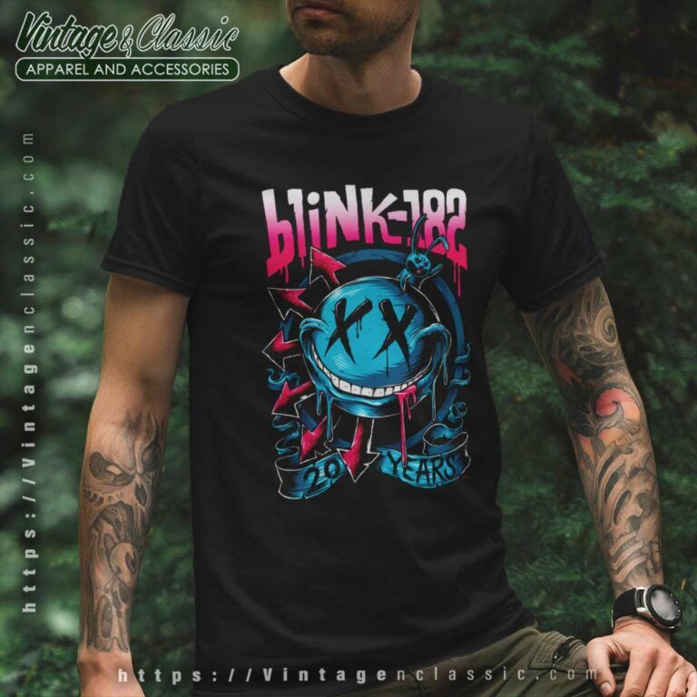 Blink 182 Shirt 20 Years T Shirt Blink 182 Shirt 20 Years T Shirt