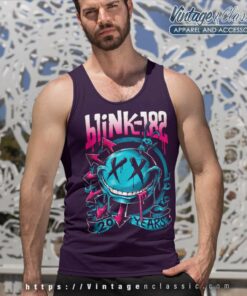 Blink 182 Shirt 20 Years Tank Top Racerback