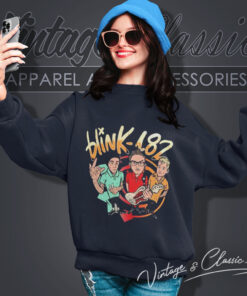 Blink 182 Shirt Band World Tour 2023 2024 4 Blink 182 Shirt Band World Tour 2023 2024 Sweatshirt