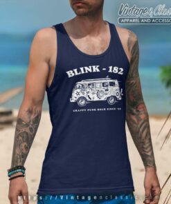 Blink 182 Shirt Crappy Punk Rock Since 92 Tank Top Racerback