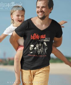 Blink 182 Shirt Enema Of The State Concert V Neck TShirt