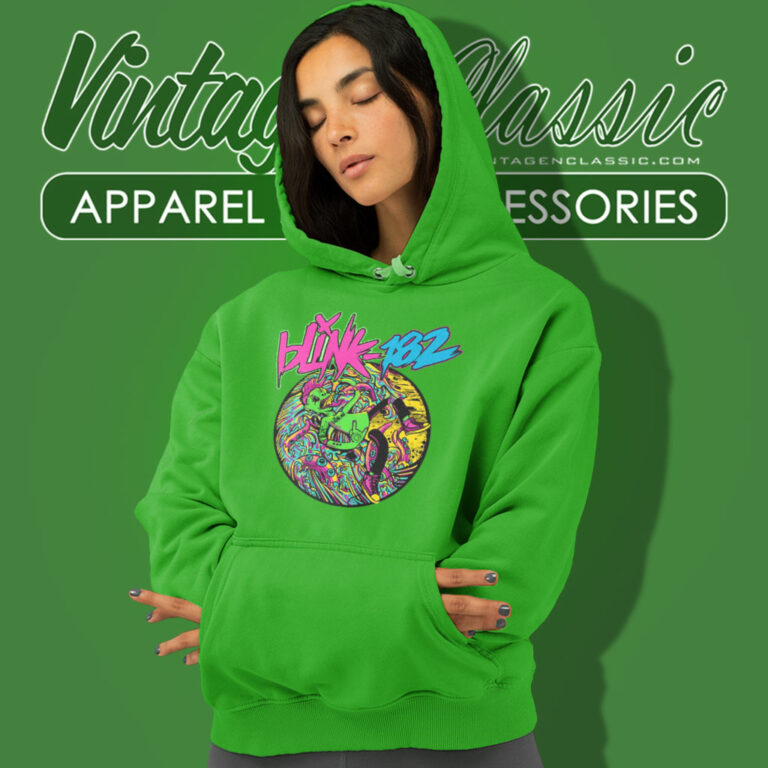 Blink 182 Shirt Overboard Event Slim Fit Hoodie Blink 182 Shirt Overboard Event Slim Fit Hoodie