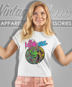 Blink 182 Shirt Overboard Event Slim Fit Women T Shirt