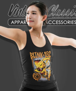 Blink 182 Shirt The World Tour 2023 2024 Rock And Roll Concert Tank Top Racerback