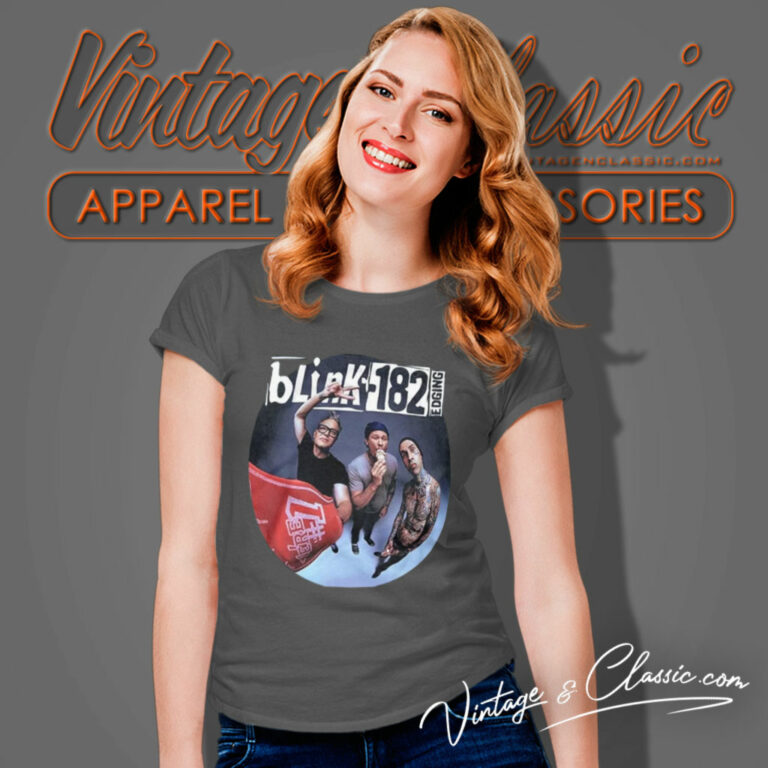 Blink 182 Shirt The World Tour 2023 2024 Women T Shirt Blink 182 Shirt The World Tour 2023 2024 Women T Shirt