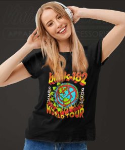 Blink 182 Shirt World Tour 2023 2024 Women TShirt