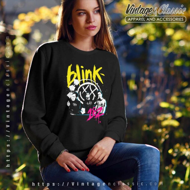 Blink 182 Summer Tour Sweatshirt Blink 182 Summer Tour Sweatshirt