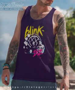 Blink 182 Summer Tour Shirt 4 Blink 182 Summer Tour Tank Top Racerback